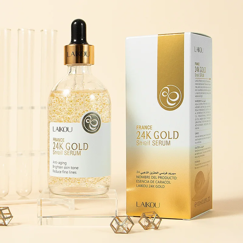 Snail Mucin Essence - 24k Gold Infused Snail Essence 100ml