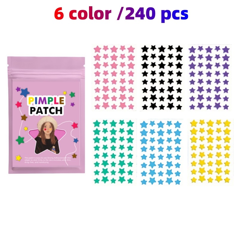 240/720PCS Family Pack Star Hy - Hydrocolloid Acne Patch 评论和价格