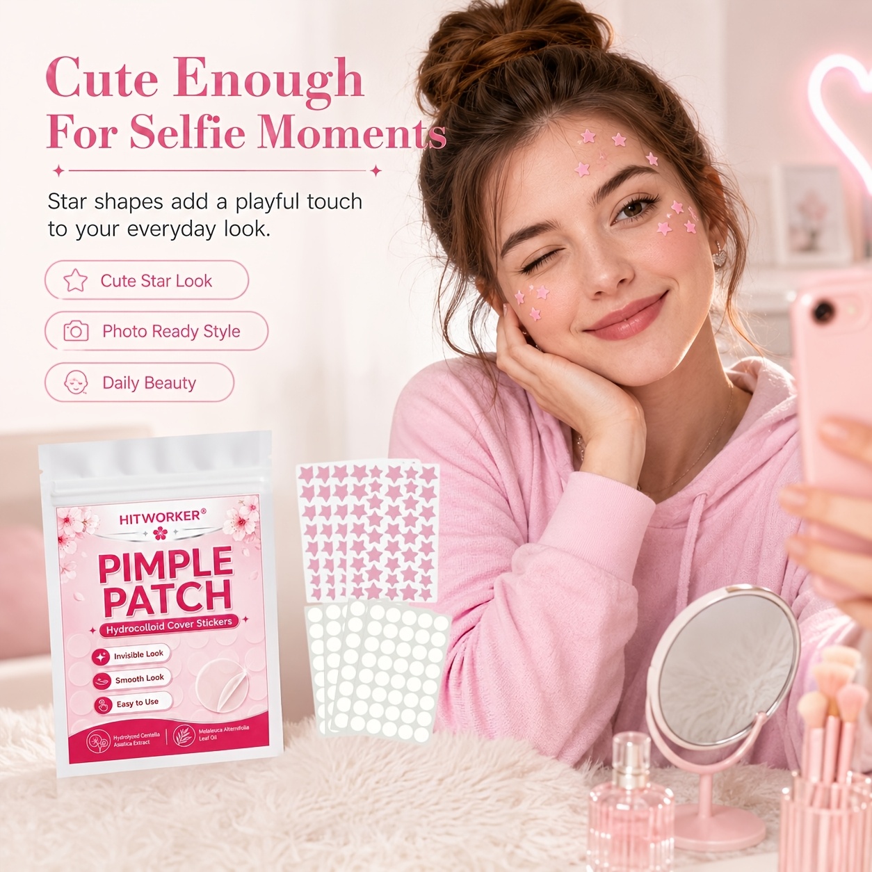 320PCS Invisible Hydrocolloid  - Hydrocolloid Acne Patch 评论和价格