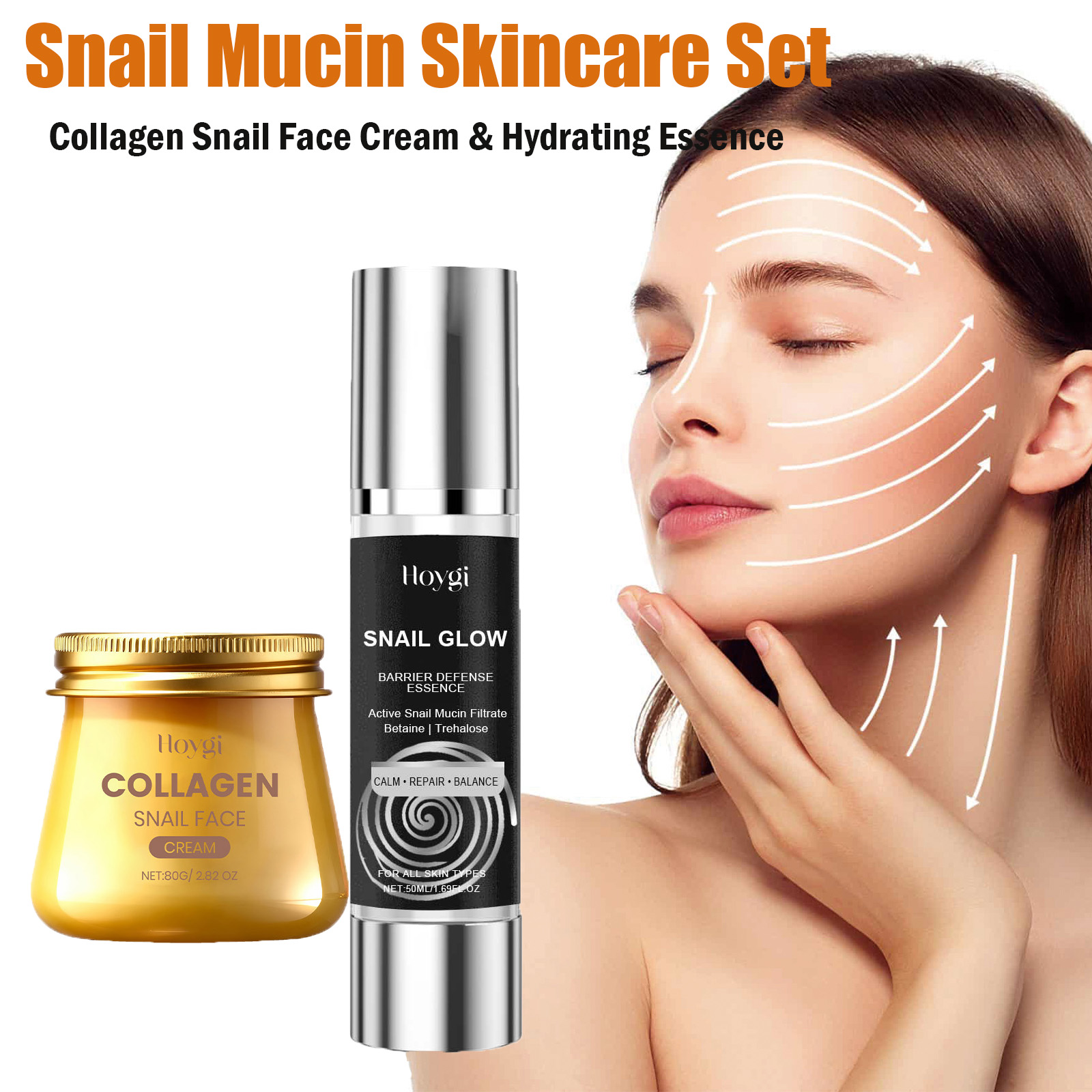 Snail Mucin Skincare Set Colla - Snail Mucin Essence 评论和价格