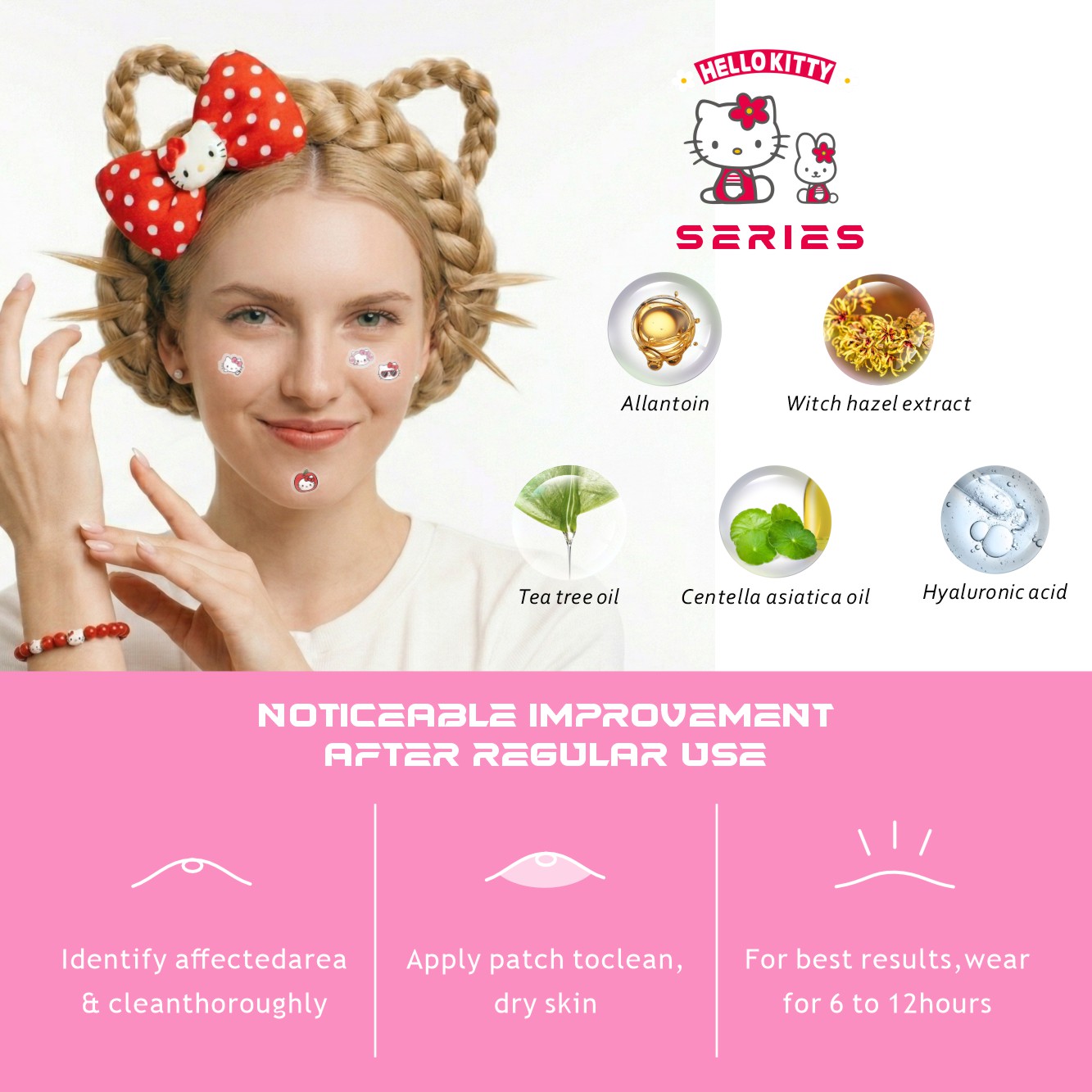 25/125PCS Hello Kitty Blemish  - Hydrocolloid Acne Patch 评论和价格